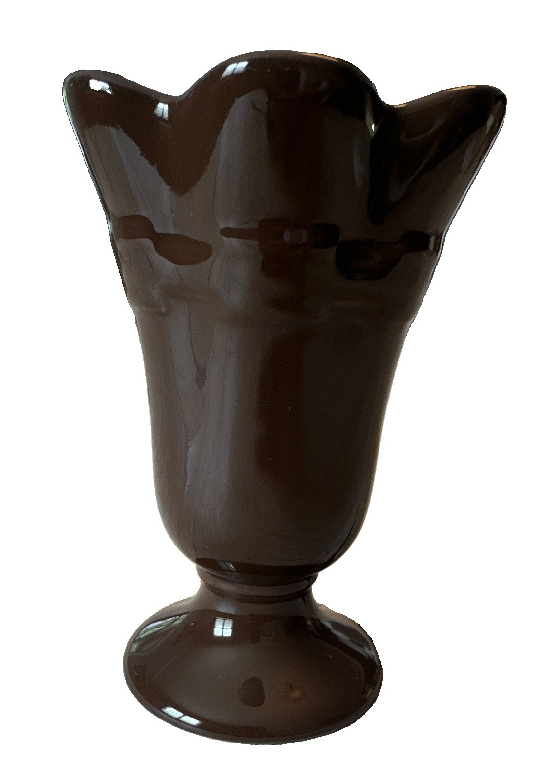Still in the Box 📦 Longaberger Set of 4 Sundae Dishes in Chocolate brown 🍫