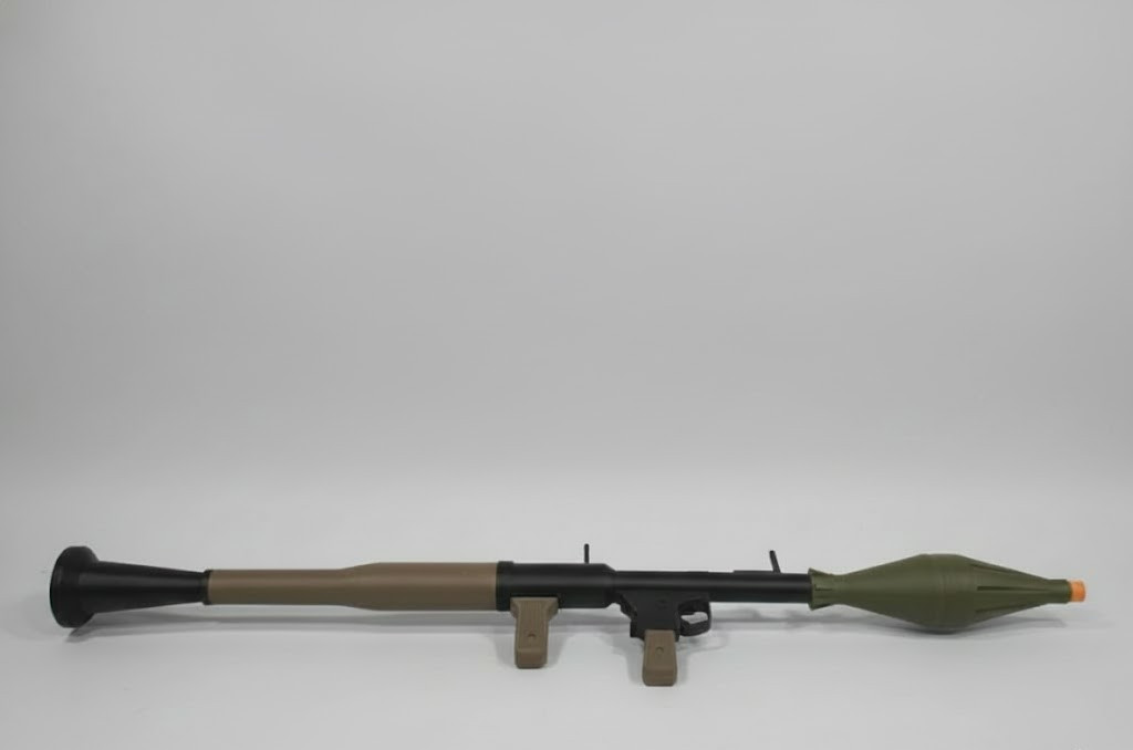 RPG Bazooka Rocket Launcher RPG-7 Prop 1:1 Scale Full Size Print 3D Printed RPG Bazooka Rocket Launcher RPG-7 Prop 1:1 Scale Full Size Print 3D Printed