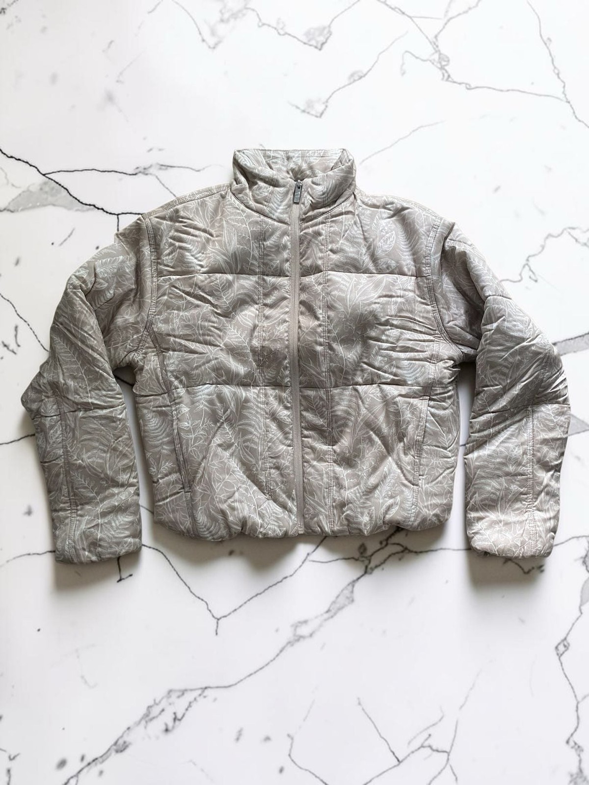 Travis Mathew Puffer Botanical Jacket In Color Atmosphere