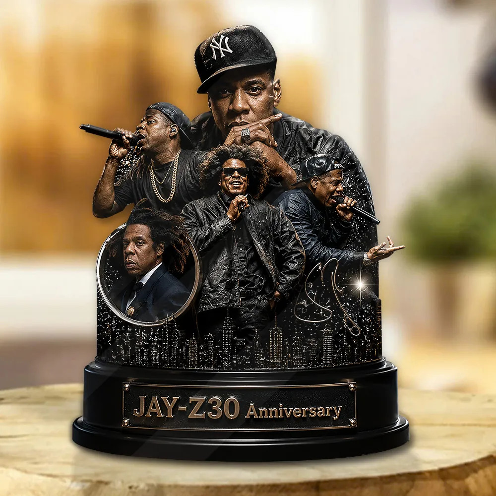 JAY-Z30 Anniversary Custom Shape Acrylic Plaque JAY-Z30 Anniversary Custom Shape Acrylic Plaque