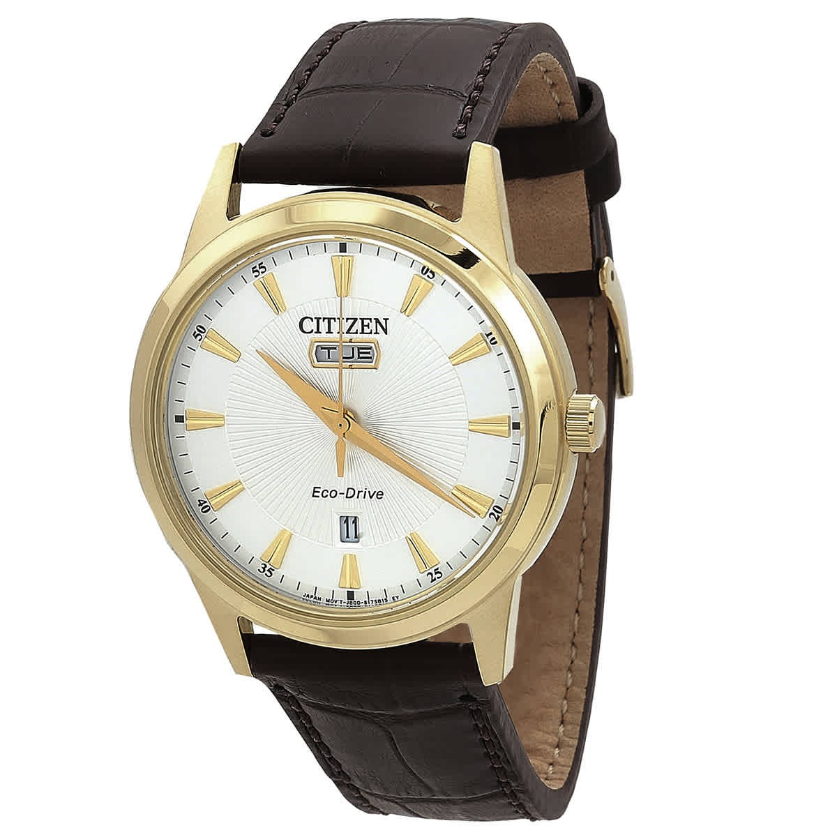 Citizen Eco-Drive Light Ivory Dial Men\'s Watch AW0102-13A