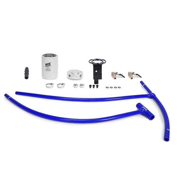 Mishimoto Coolant Filter Kit Fits Ford 6.0 Powerstroke 2003-2007 Blue