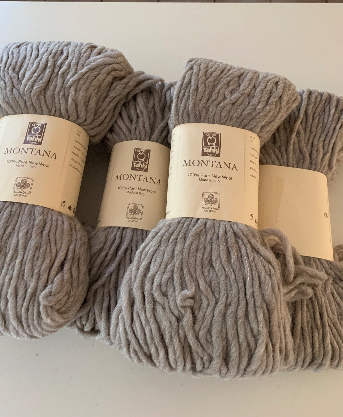5 Hanks of Tahki Yarns-Montana color  11 Taupe  $35.00