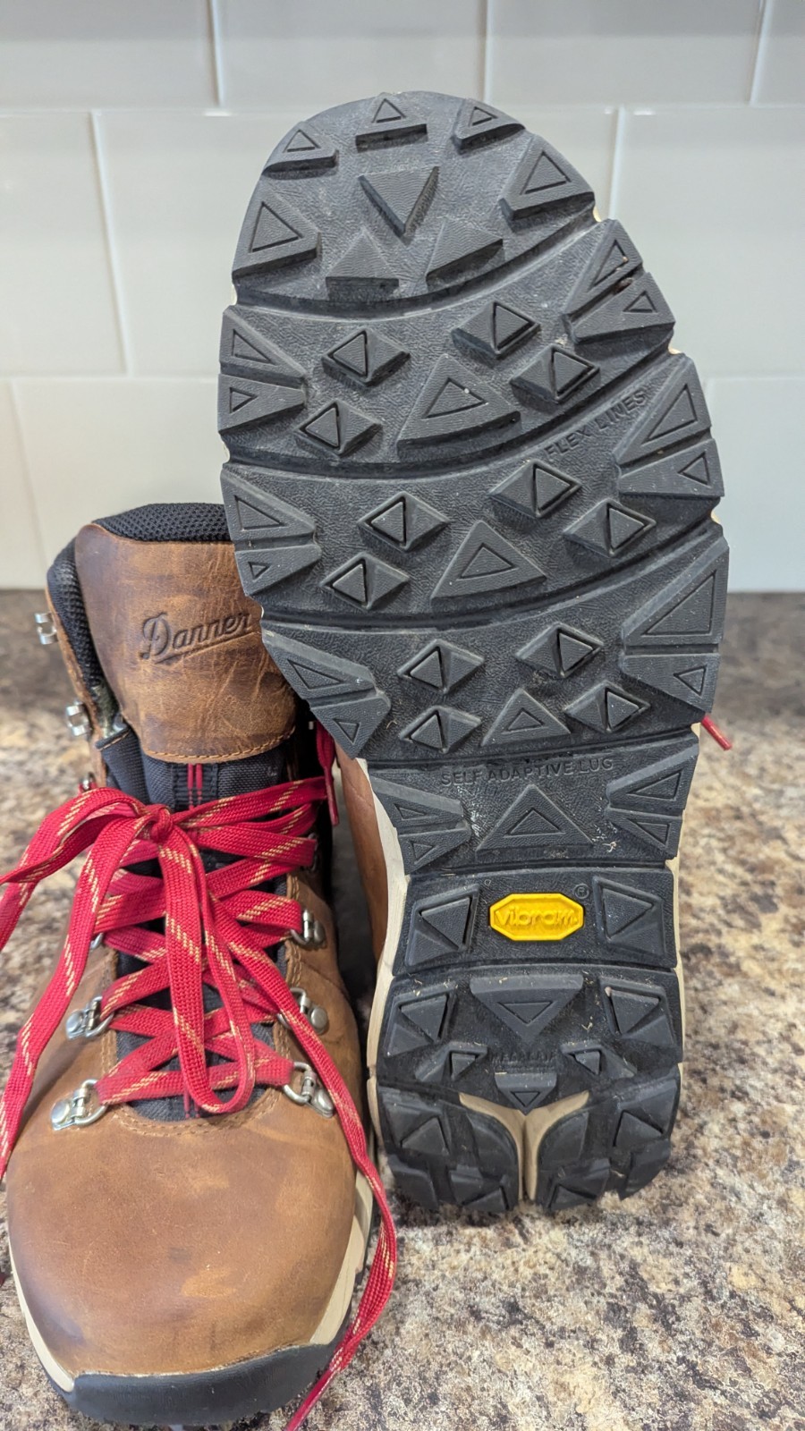 Danner Mountain 600 Leaf 4.5\'\' Boots Mens 13 Grizzly Brown Gore-tex waterproof
