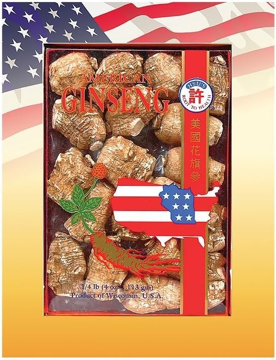 Hsu’s American Ginseng Pearl Roots 4oz Extra Large Wisconsin Whole Root Hsu’s American Ginseng Pearl Roots 4oz Extra Large Wisconsin Whole Root
