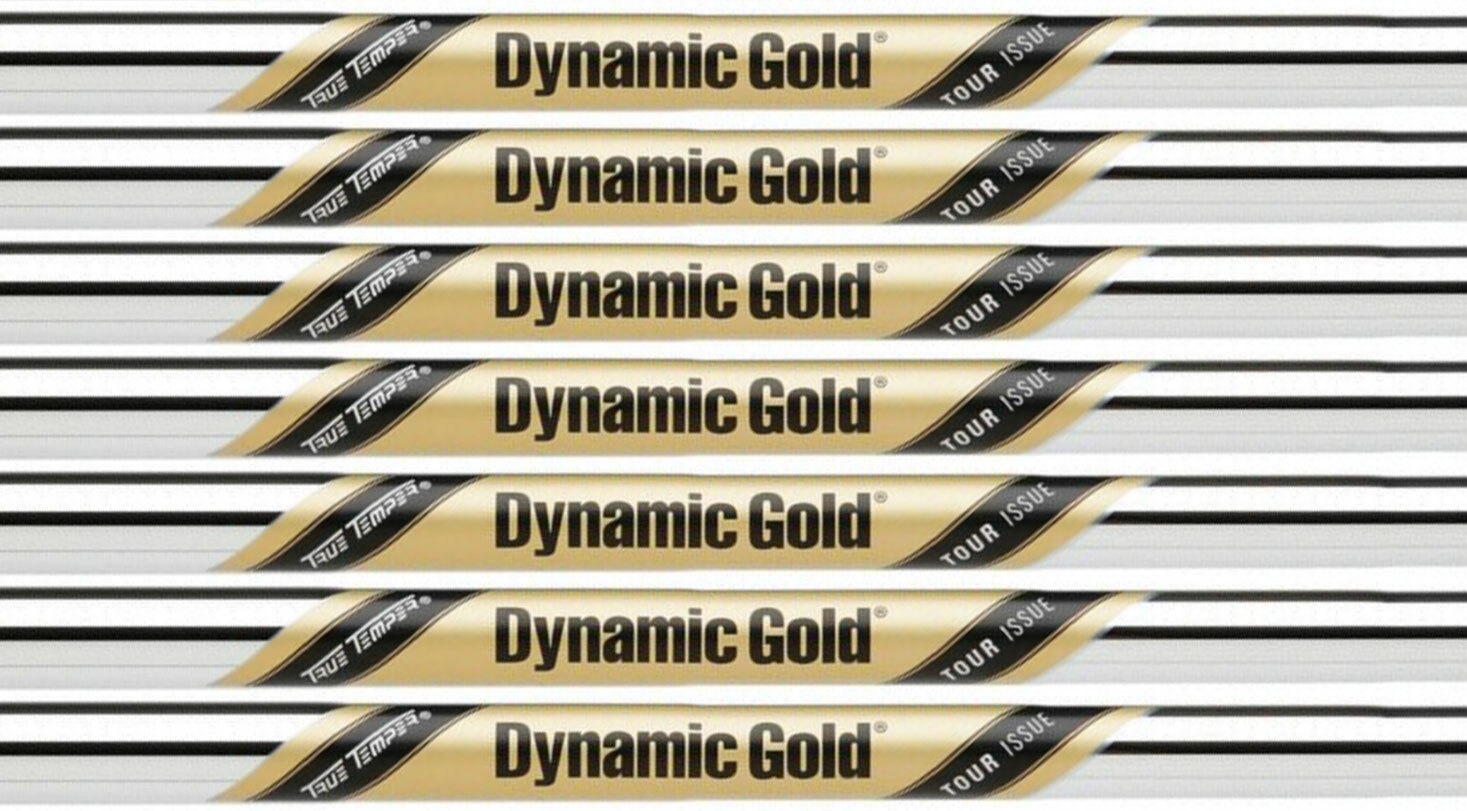 True Temper Dynamic Gold Tour Issue X100 (X-Stiff) Shafts 4-PW .355 Taper Tip