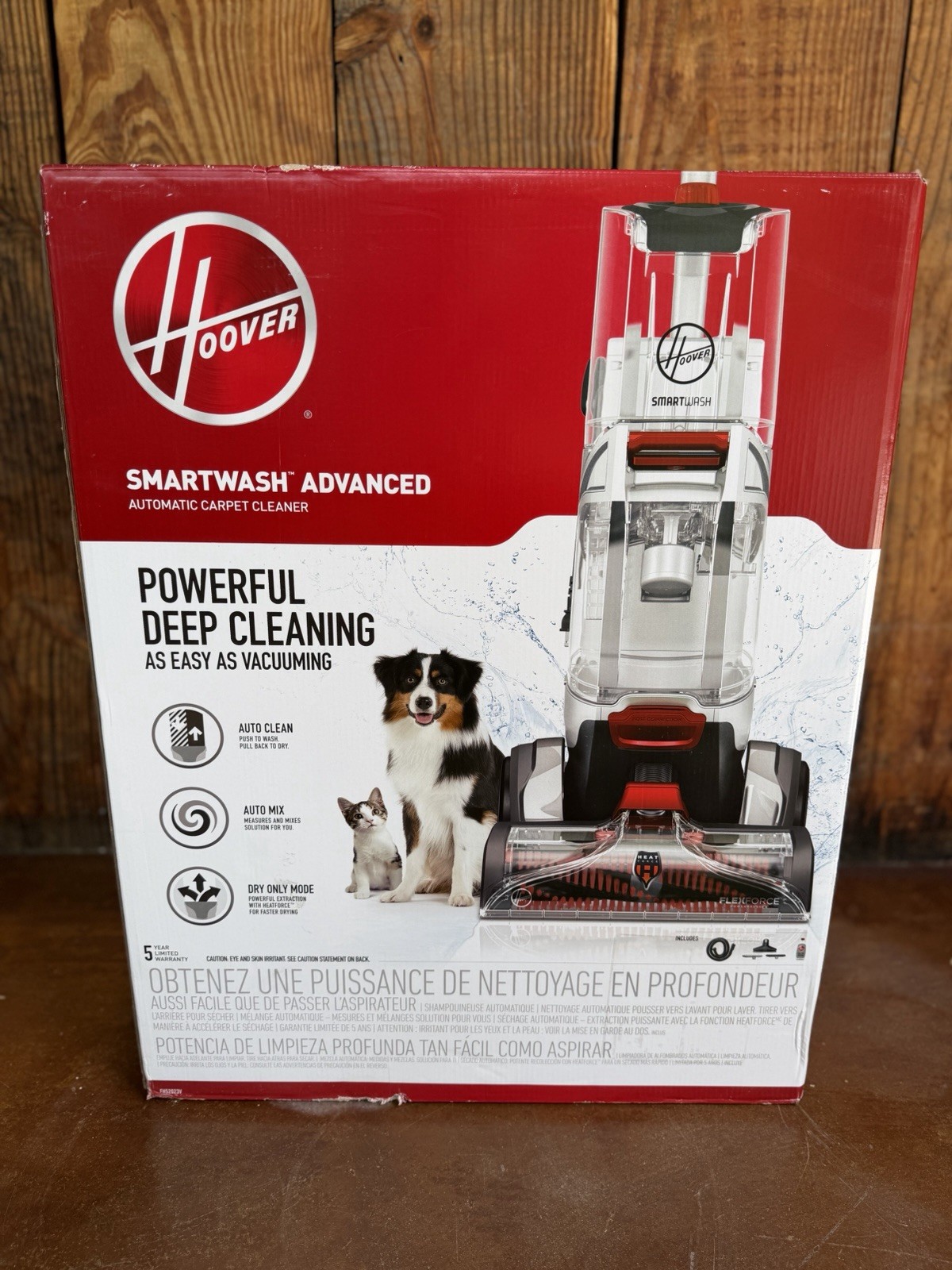 NEW HOOVER Professional Series SmartWash Advanced Automatic Corded Carpet Clean