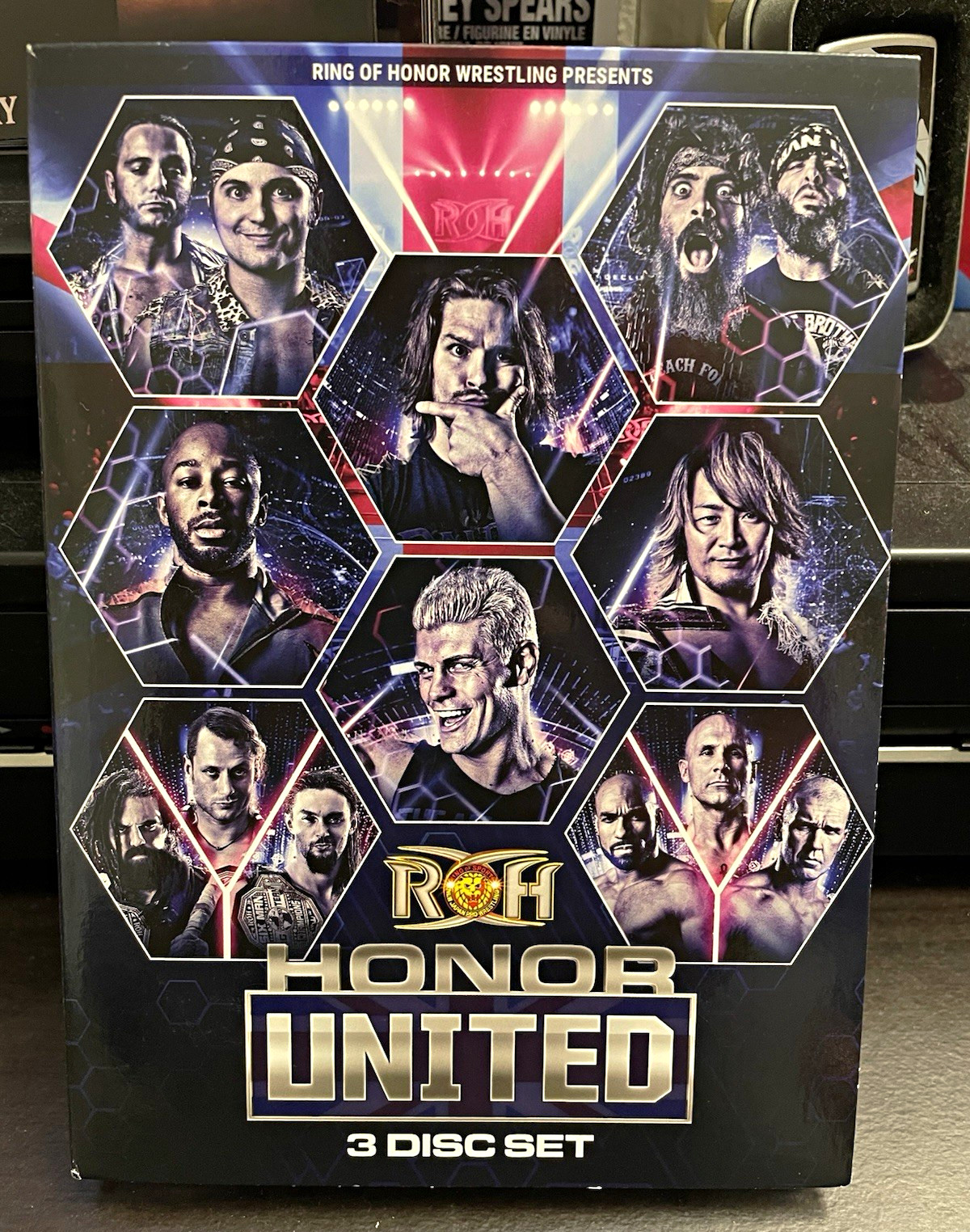 ROH NJPW Honor United 2018 DVD 3-Disc Wrestling (read description) ROH NJPW Honor United 2018 DVD 3-Disc Wrestling (read description)