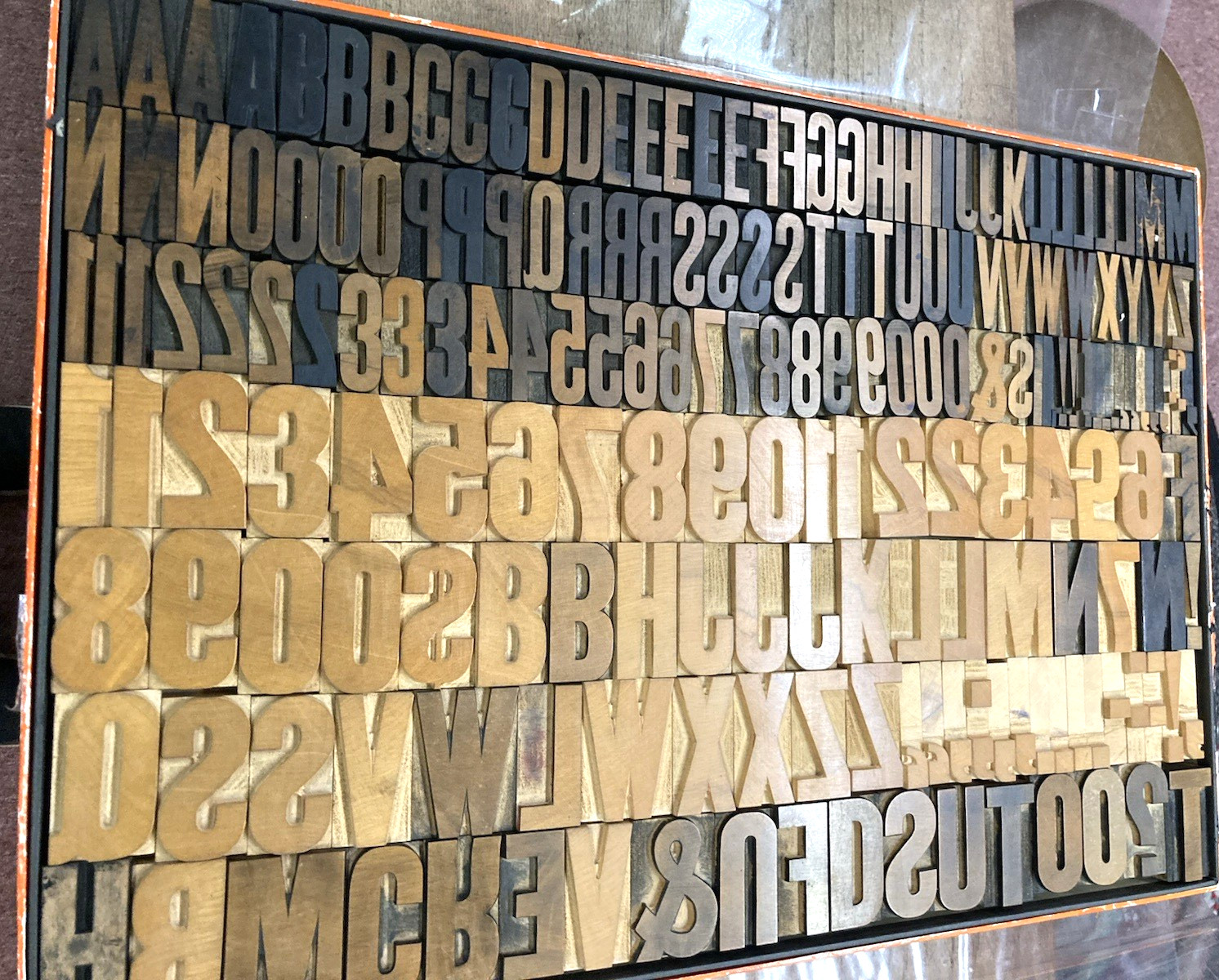 VINTAGE LETTERPRESS PRINTING WOODEN BLOCKS-2
