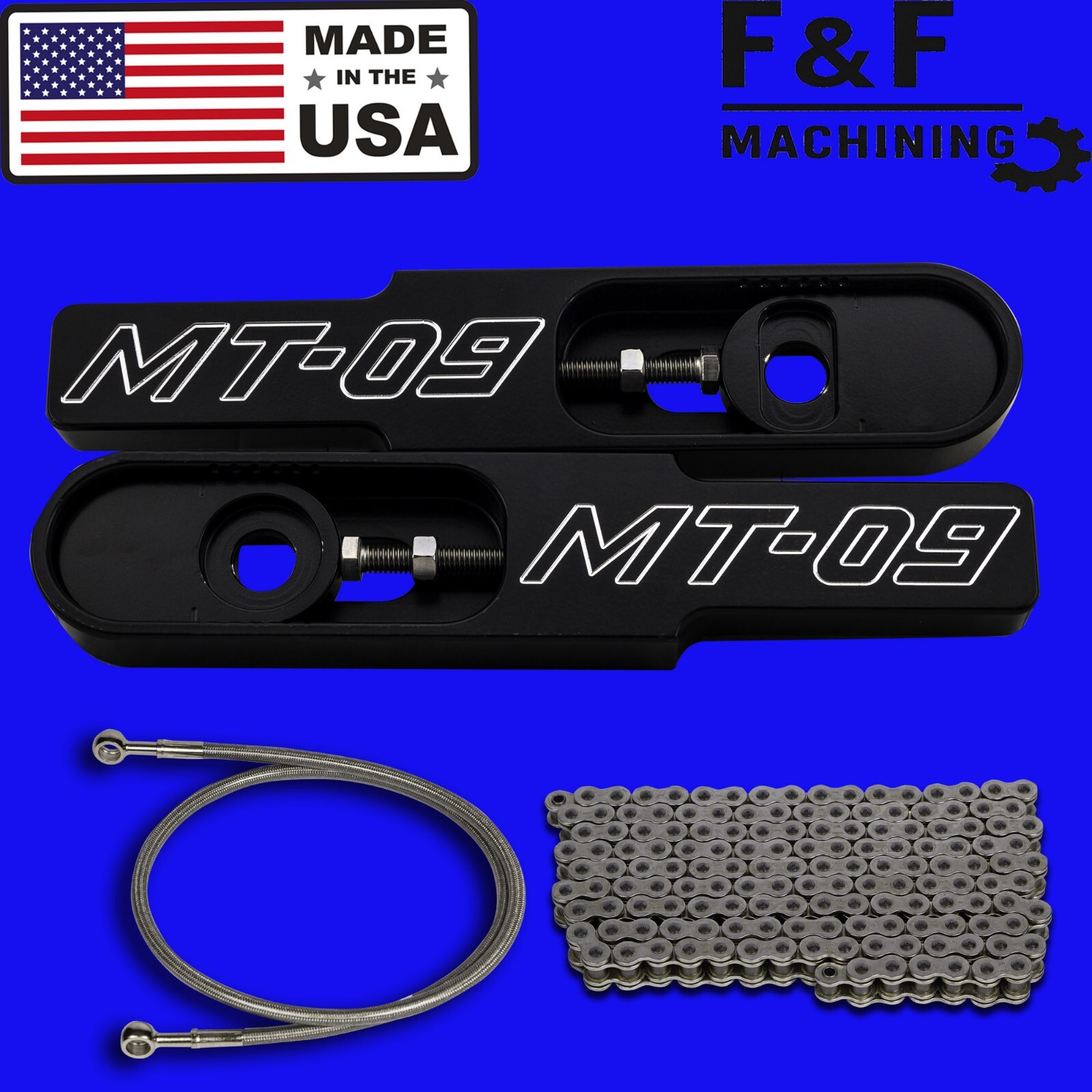 2024-2025 Yamaha MT-09 bolt on swingarm extension kit  \