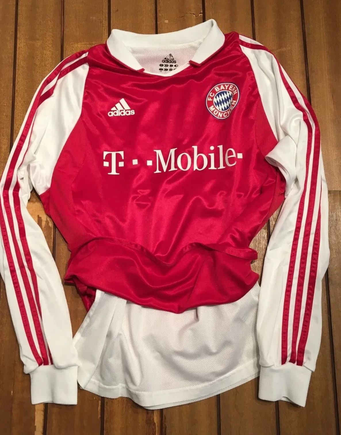 FC Bayern Climacool Long Sleeve Player shirt - 2004/5  Match un worn-