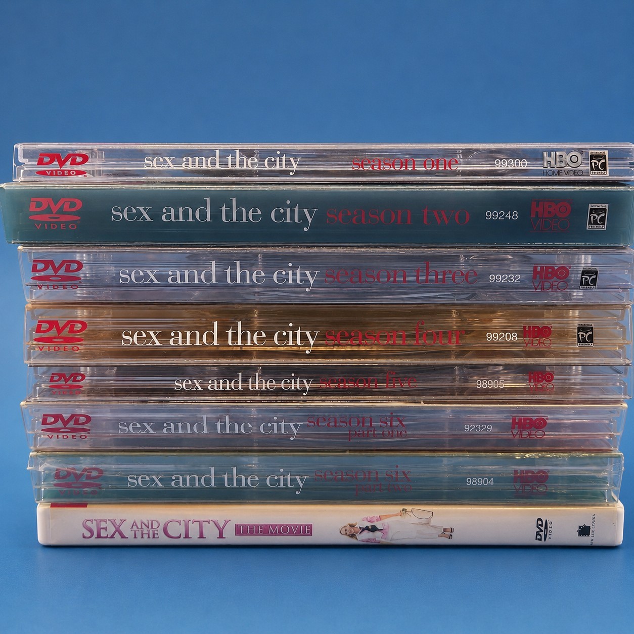 Sex and the City Complete Series DVD Seasons 1-6 + Movie WS HBO S6 Part 1 Sealed