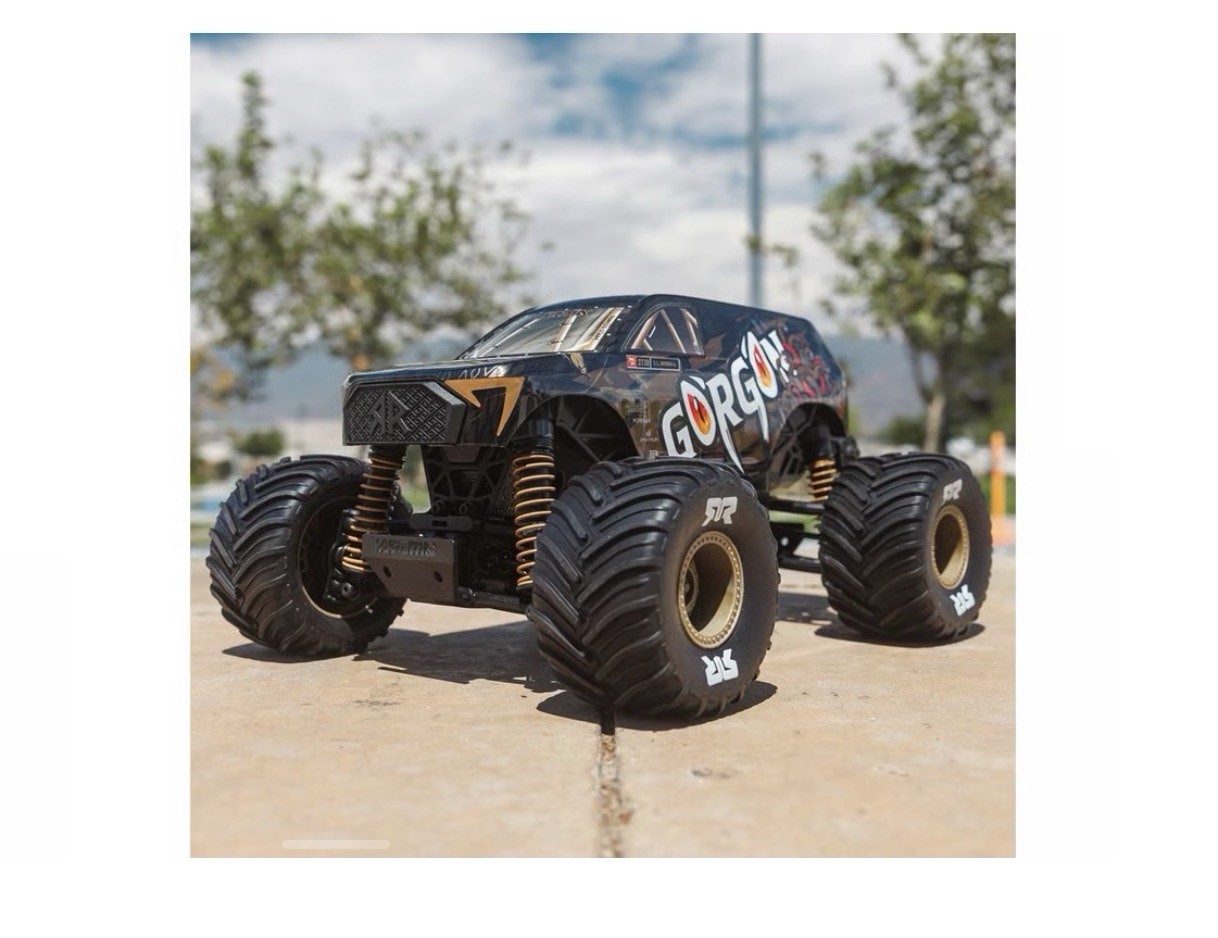 ARRMA Gorgon Grom 4x4 1/16 Scale RTR Brushed Monster Truck Bronze ARA2130T3 ARRMA Gorgon Grom 4x4 1/16 Scale RTR Brushed Monster Truck Bronze ARA2130T3