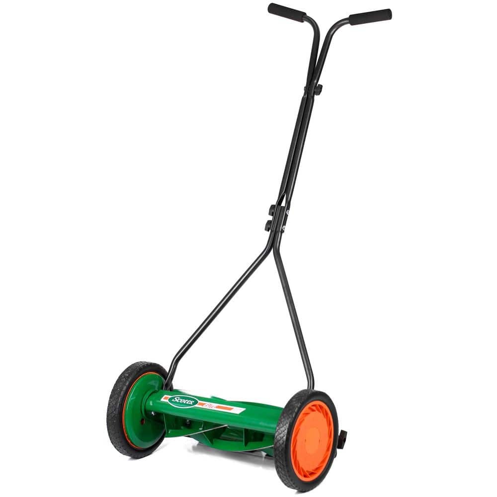 Scotts Scott\'s 16 in. Manual Walk Behind Push Reel Lawn Mower