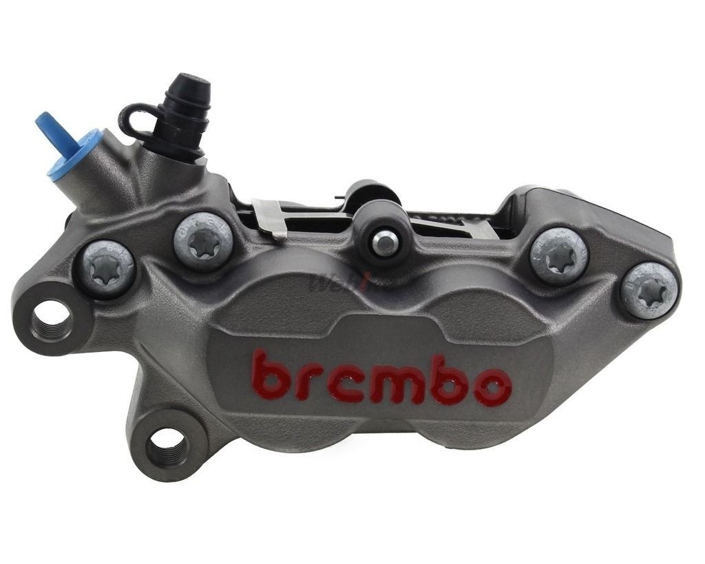BREMBO Axial 40mm P4 30/34 Caliper Titanium Color Left Side  New