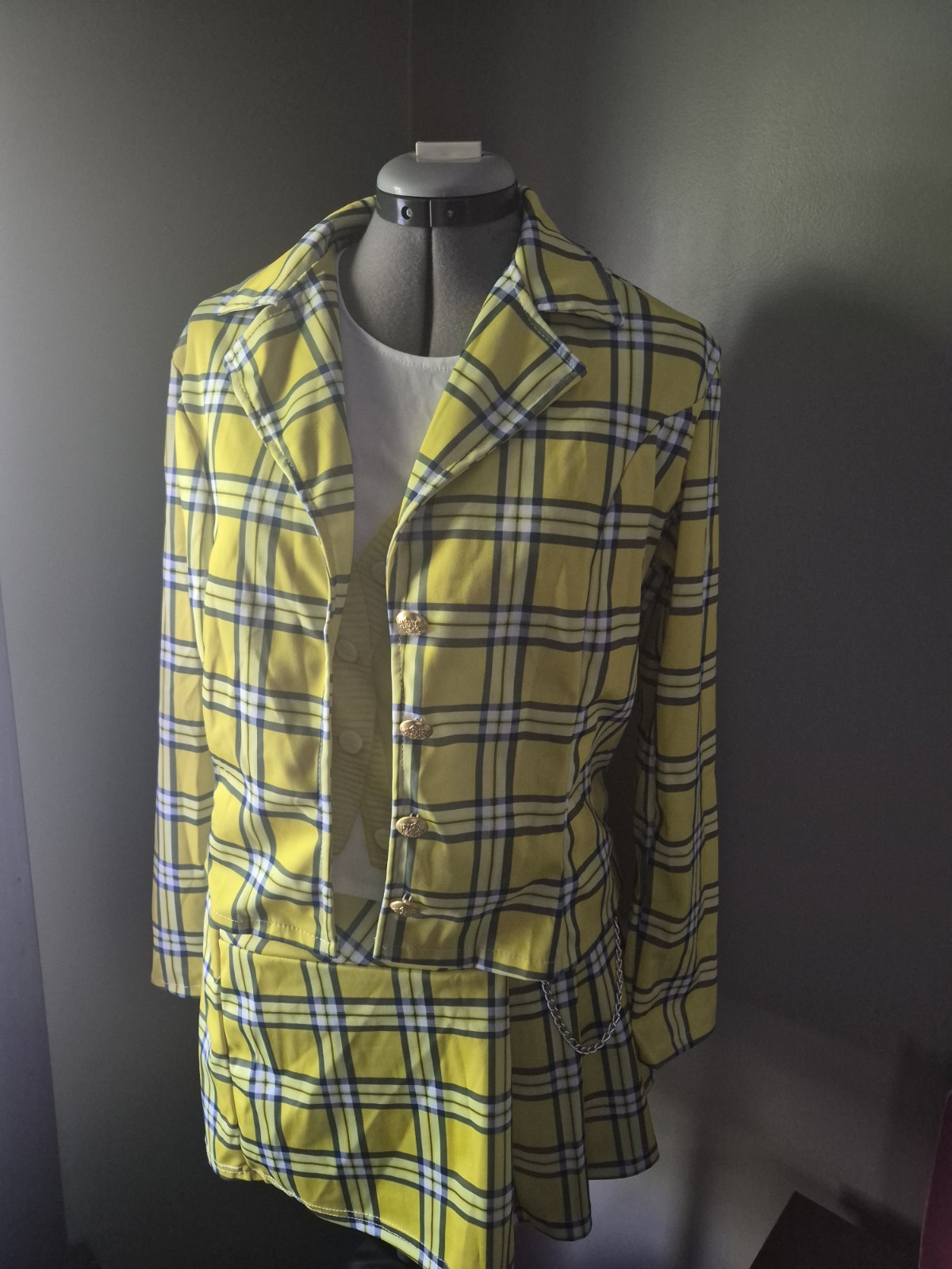 Clueless Cher Halloween Costume, Women\'s Medium. Pre-owned, worn only twice. 