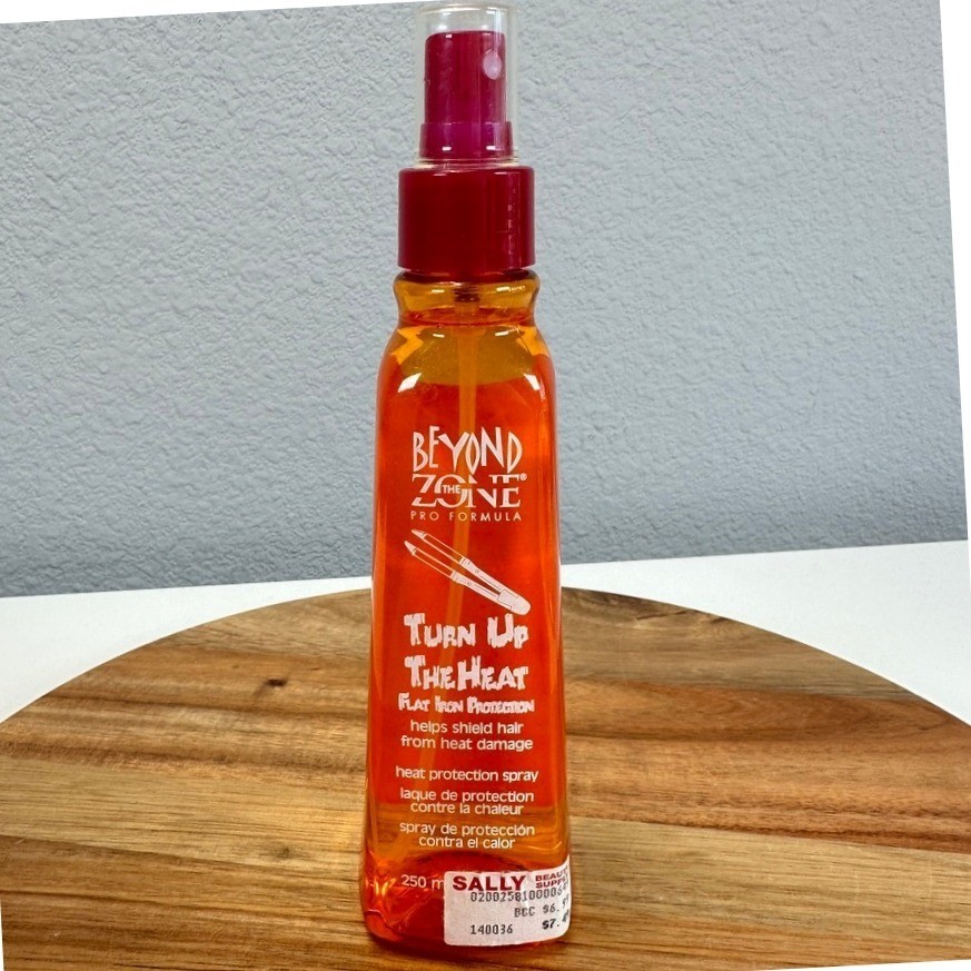 Y2K Beyond Zone Turn Up The Heat Flat Iron Protection Heat Spray 250ml 2000\'s