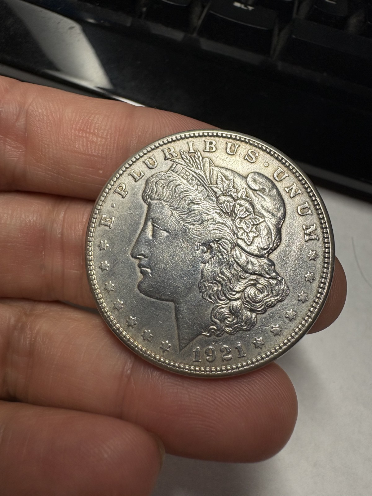 1921-S Morgan Silver Dollar $1 Business Strike 0.900 Silver San Francisco 