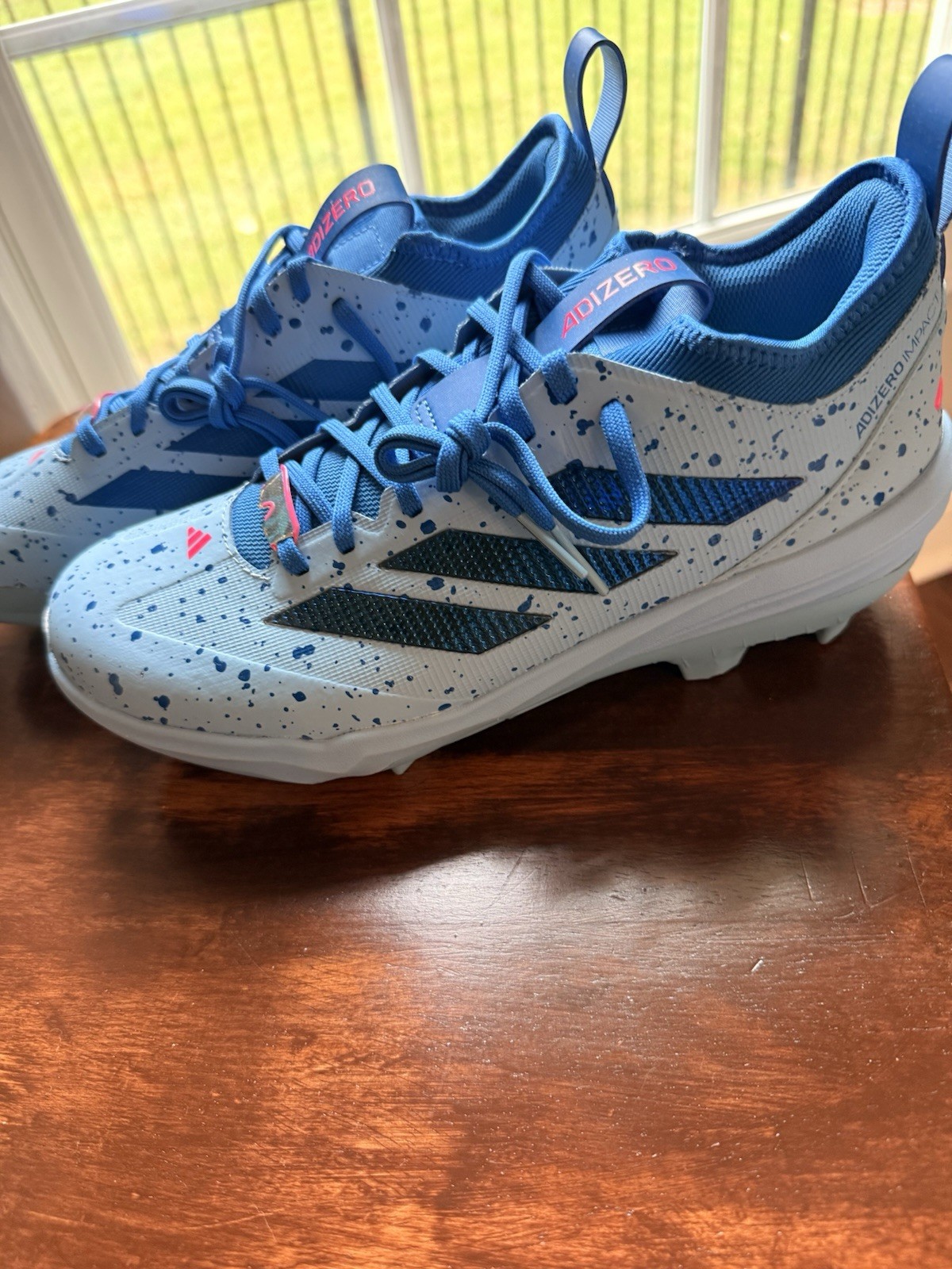 Adidas Adizero Impact 2.0 Shades TPU “Perfect Game”Baseball Cleats Men\'s Size 10
