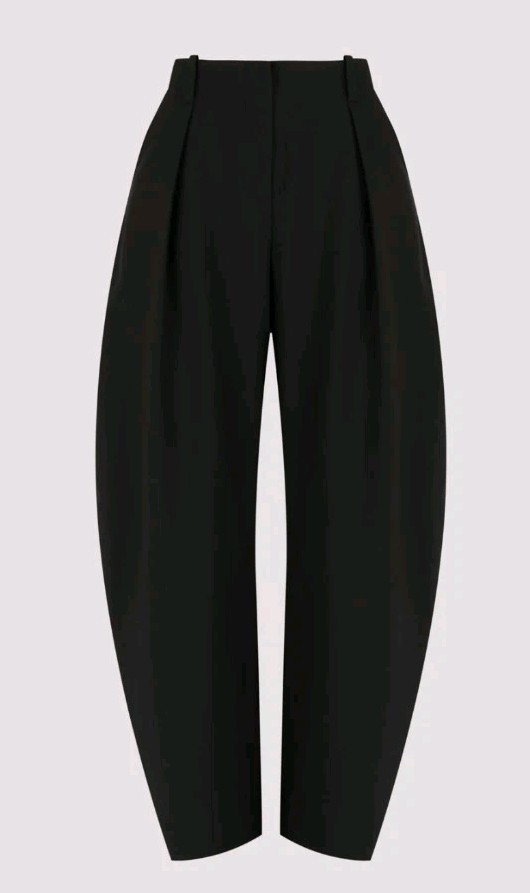 Dissh Romy Black Barrel Leg Tailored Pant, Size 16 Dissh Romy Black Barrel Leg Tailored Pant, Size 16
