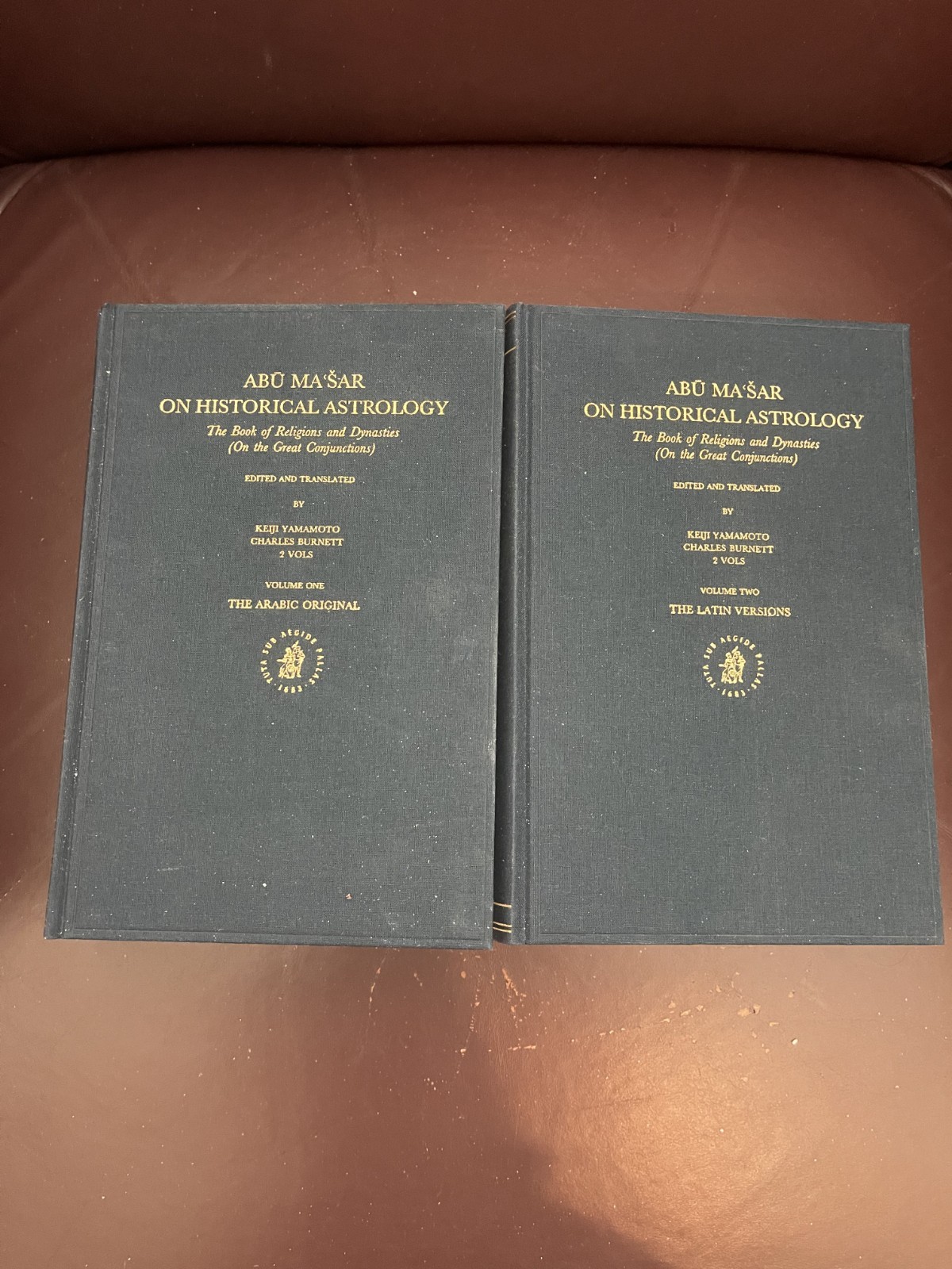 Abu Ma’shar Historical Astrology Brill Two Volume Set 1st Ed Brand New Rare