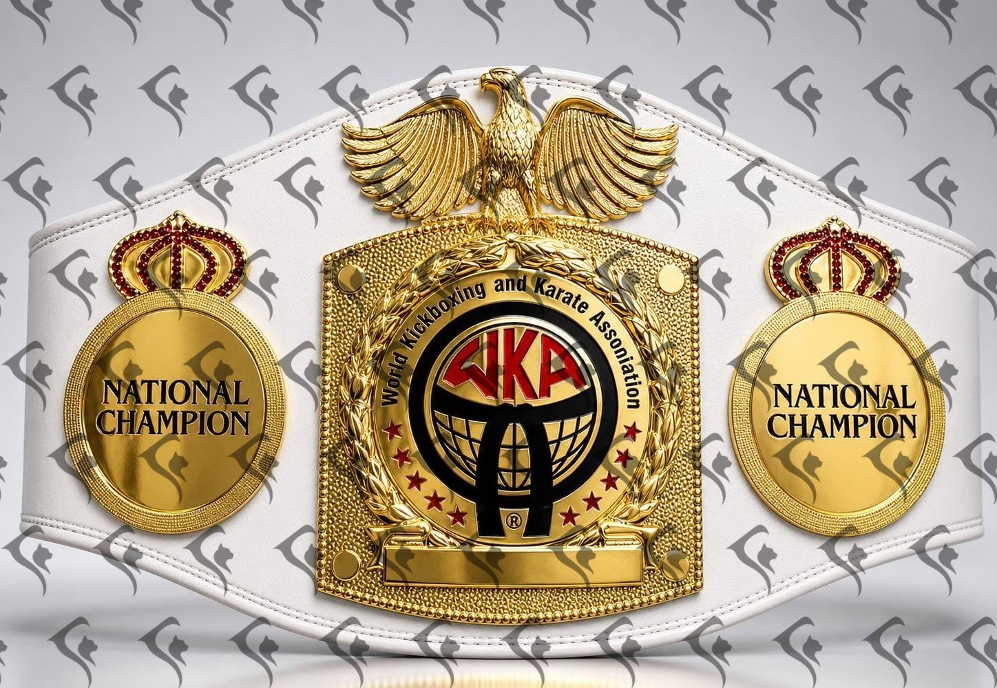 New WKA World Kick Boxing and karata National Champion Wrestling boxing Belt