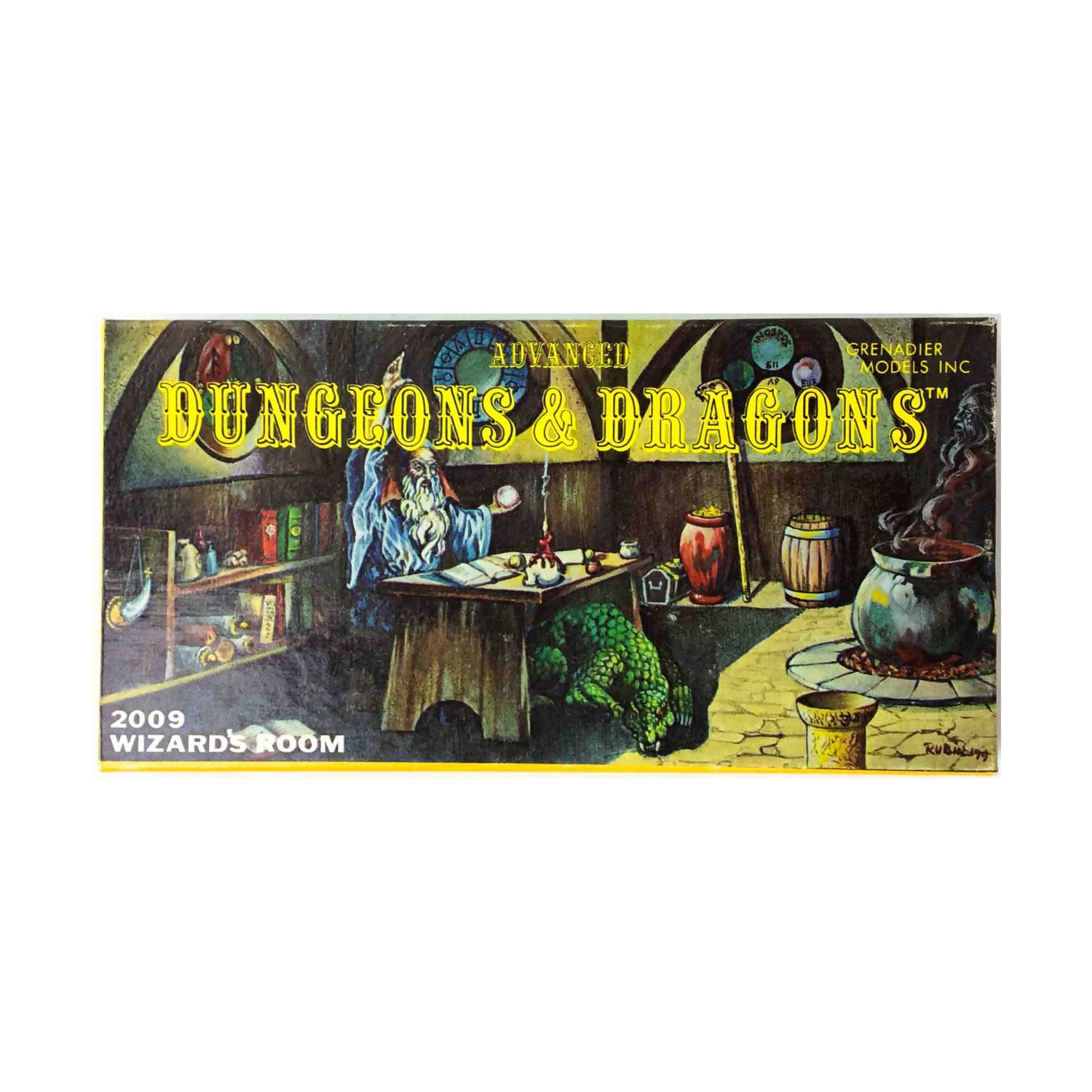 Grenadier AD&D Mini Wizard's Room VG/VG+ Grenadier AD&D Mini Wizard's Room VG/VG+