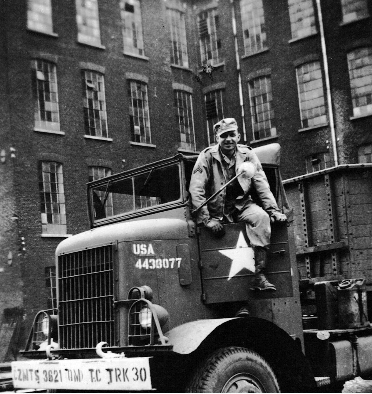 World War II 600+ Photos from Quartermaster Truck Co 3621 on DVD, SD, or Flash
