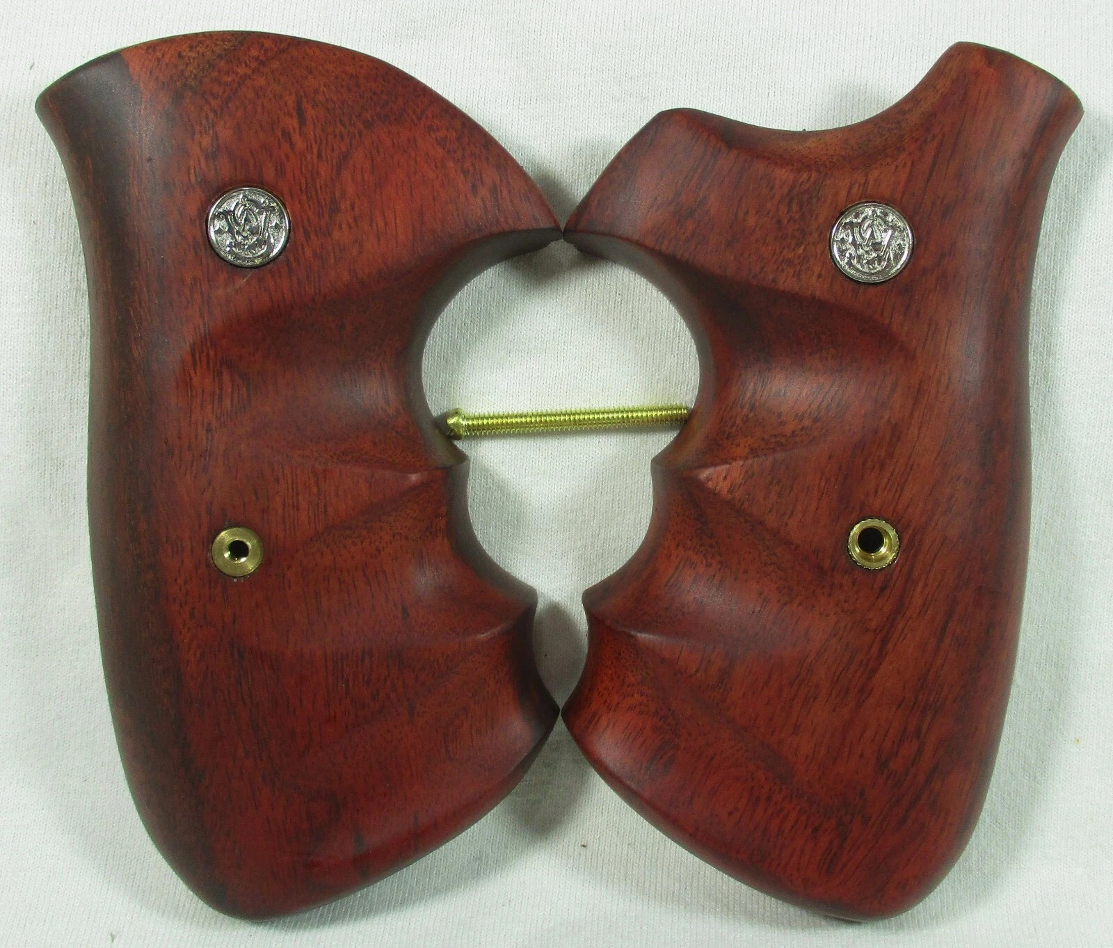 New, wood grips for Smith&Wesson, N Frame Square butt