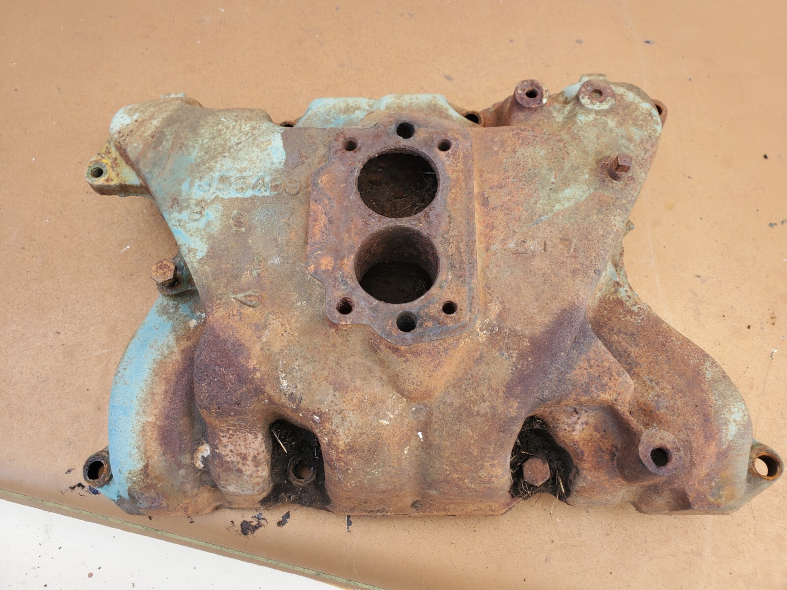 1963 1964 1965 1966 Buick Nailhead 401 425 OEM Cast Iron Intake 1355409 LeSabre 1963 1964 1965 1966 Buick Nailhead 401 425 OEM Cast Iron Intake 1355409 LeSabre