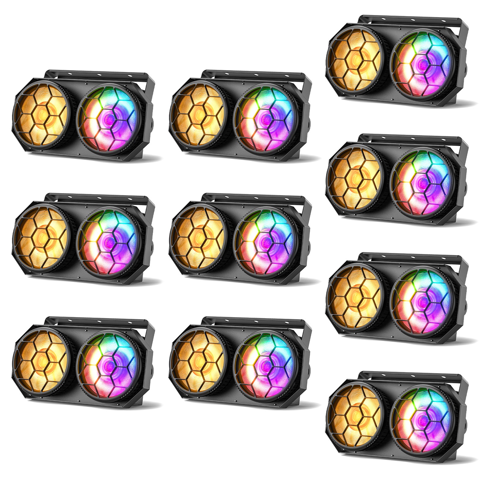 260W COB LED Stage Par Can Light DMX DJ Audience Blinder Disco Party Show