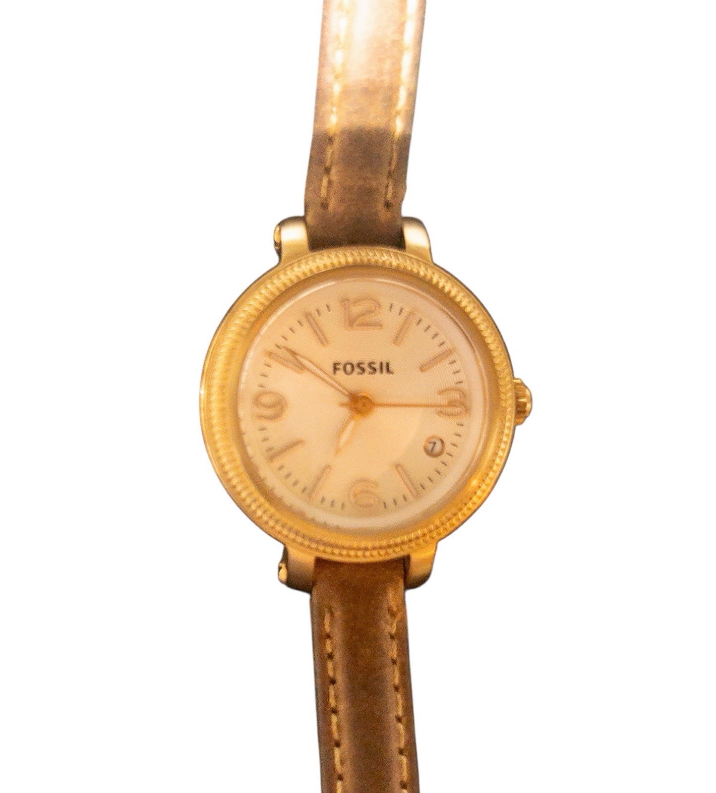 Fossil Heather ES3139 26mm Rose Gold-tone Stainless Steel Ladies Watch 5ATM Fossil Heather ES3139 26mm Rose Gold-tone Stainless Steel Ladies Watch 5ATM