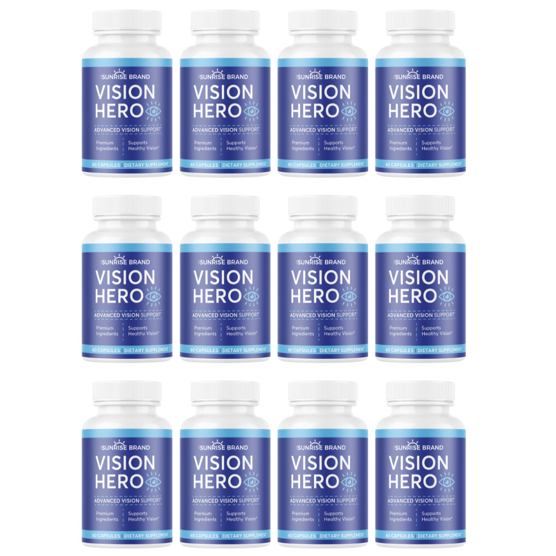 Vision Hero Advanced Vision Support 12 Bottles 720 Capsules