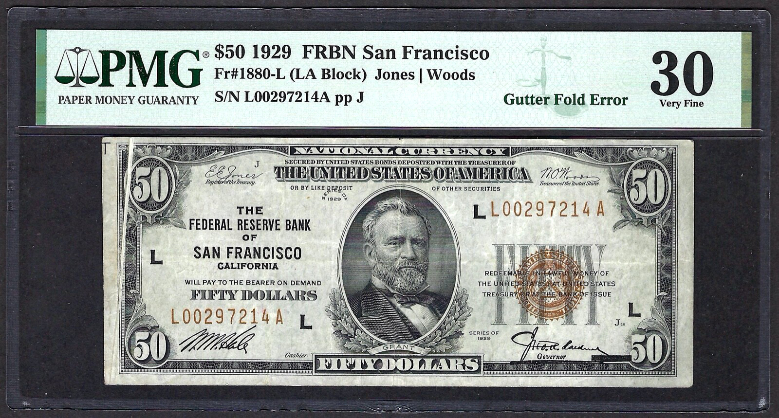 ERROR 1929 $50 \ ERROR 1929 $50 \