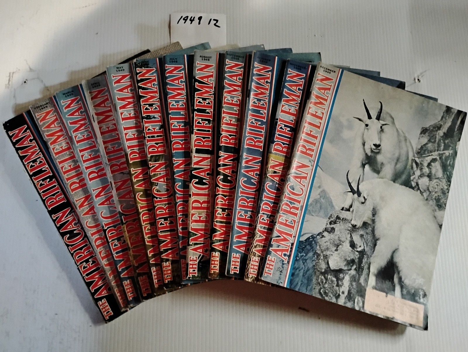 american rifleman magazines 1949 Full year. american rifleman magazines 1949 Full year.