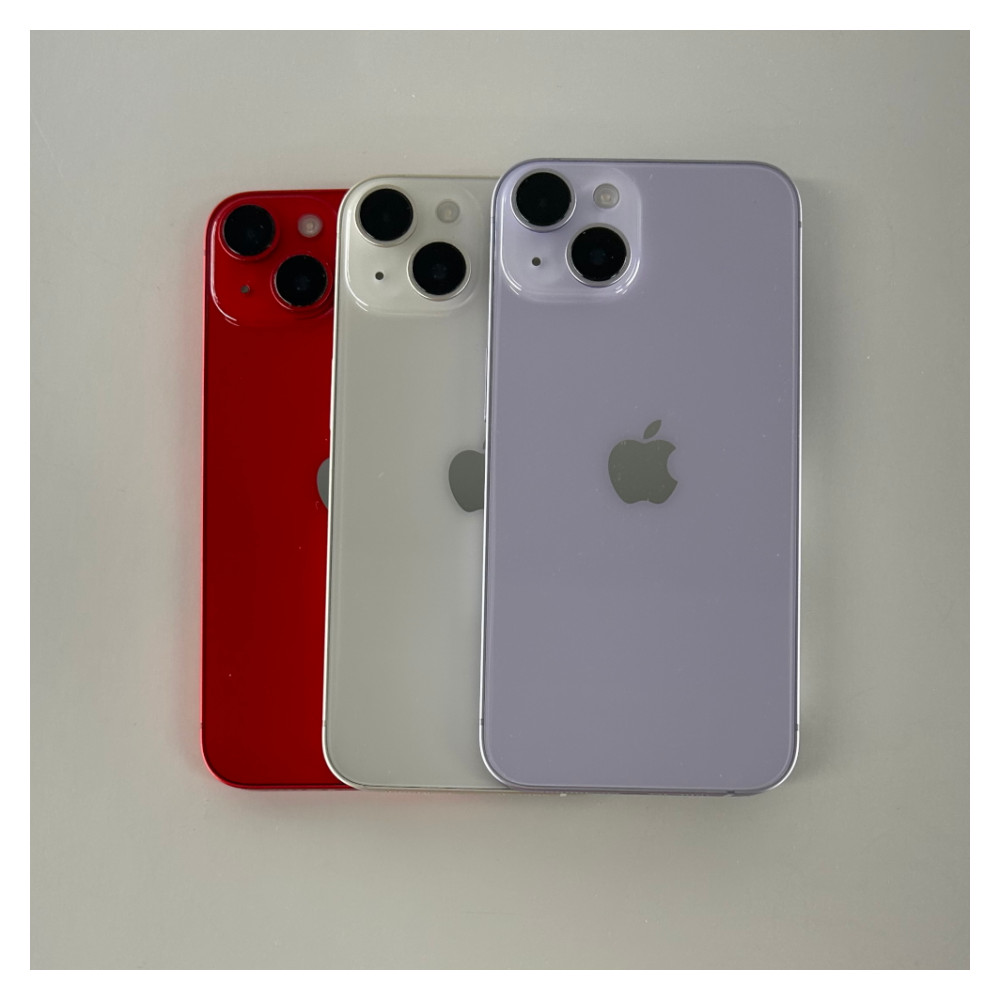 Apple iPhone 14 – Very Good Condition (512GB 128GB) Starlight Red Purple