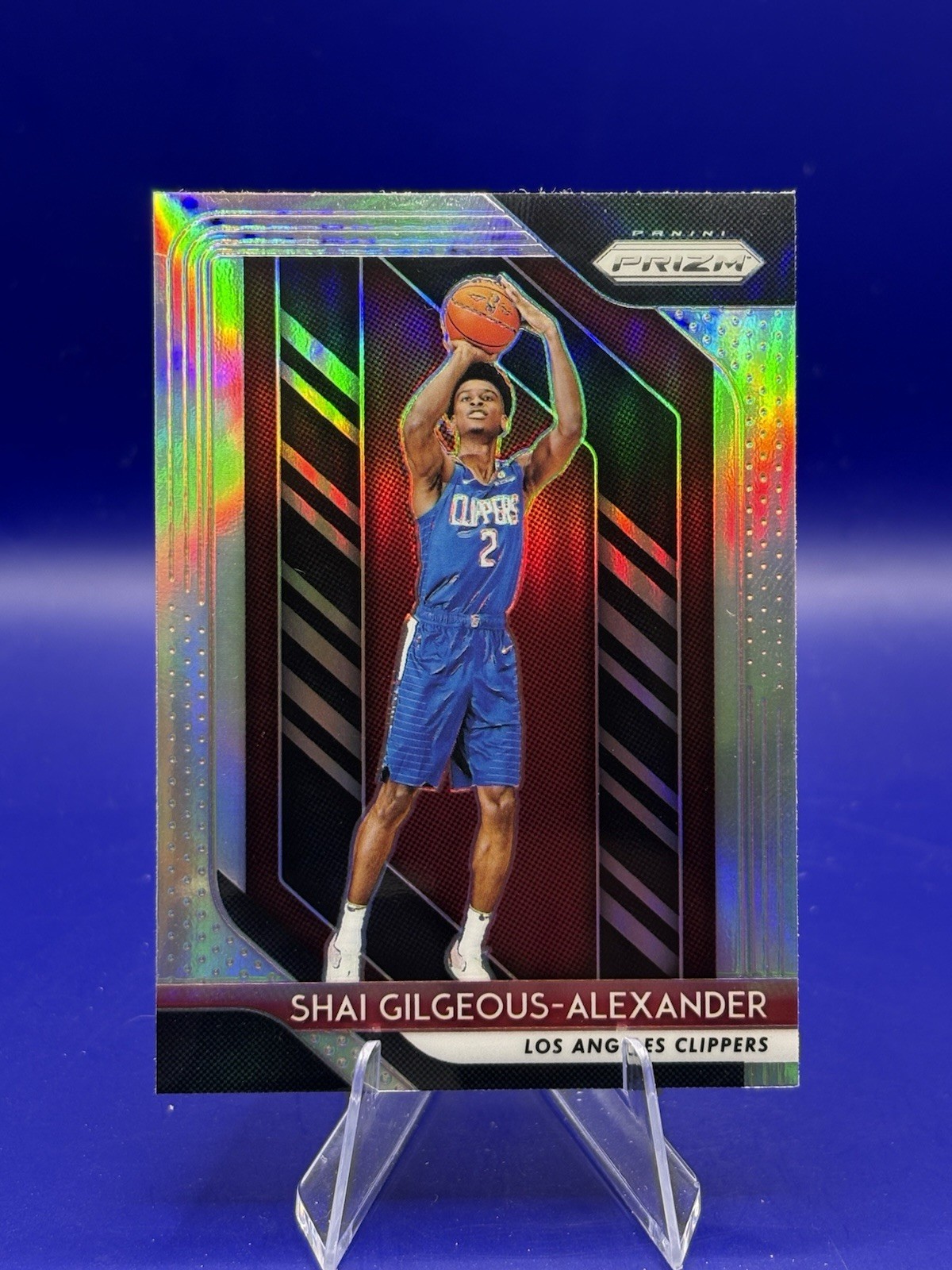 Shai Gilgeous-Alexander - 2018-19 Panini Prizm - #184 Silver Prizm (RC) Thunder