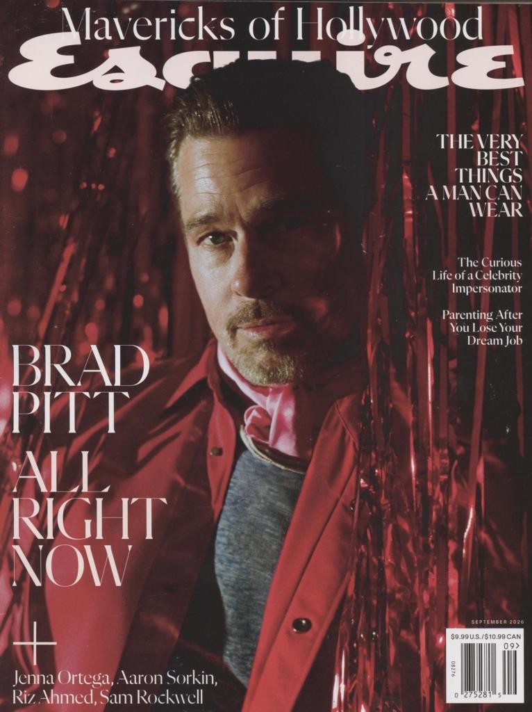 Esquire Magazine September 2026 Brad Pitt
