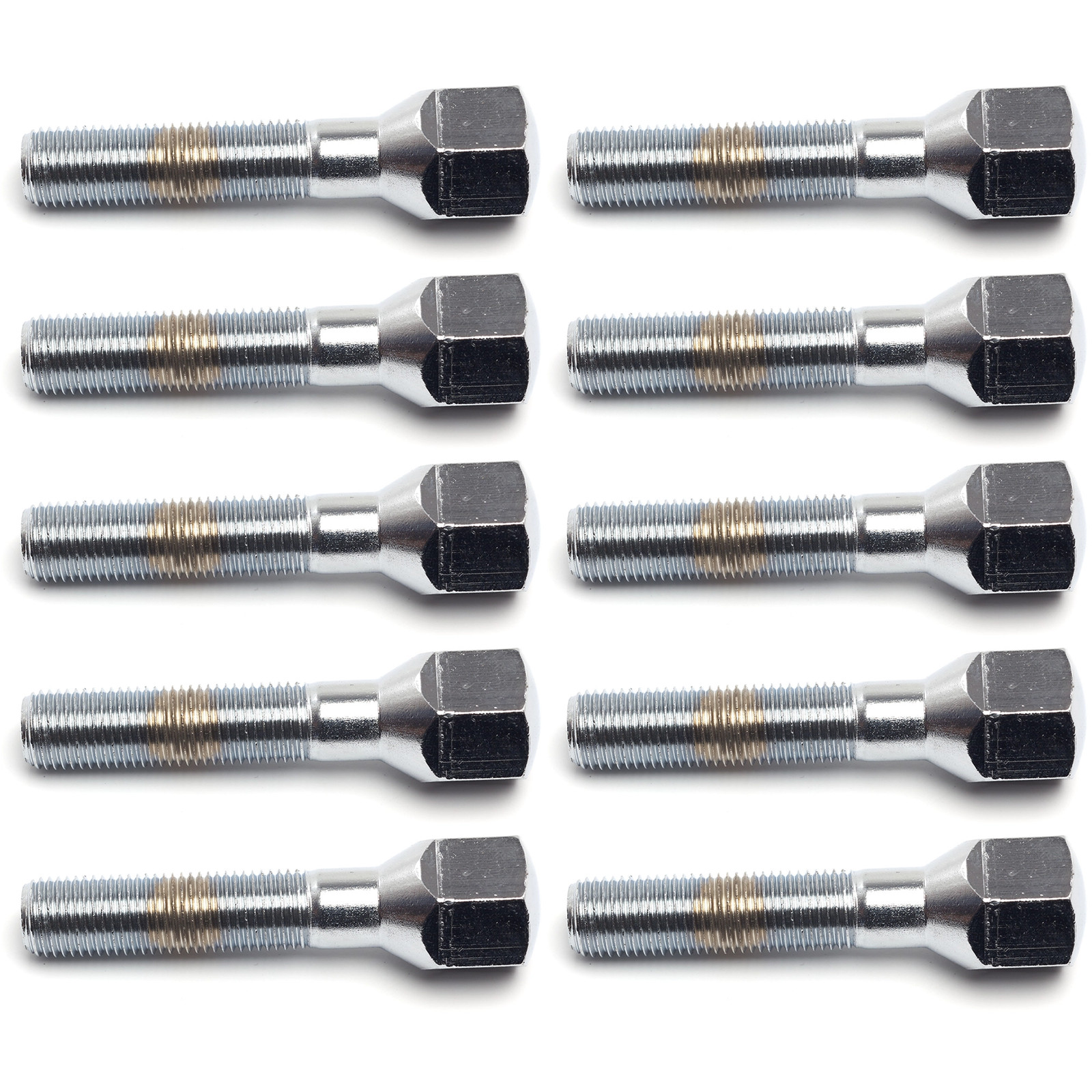 H&R 1457011 10 x Ferrari Type Tapered Seat Wheel Lug Bolts 14 x 1.5 x 70 mm Set