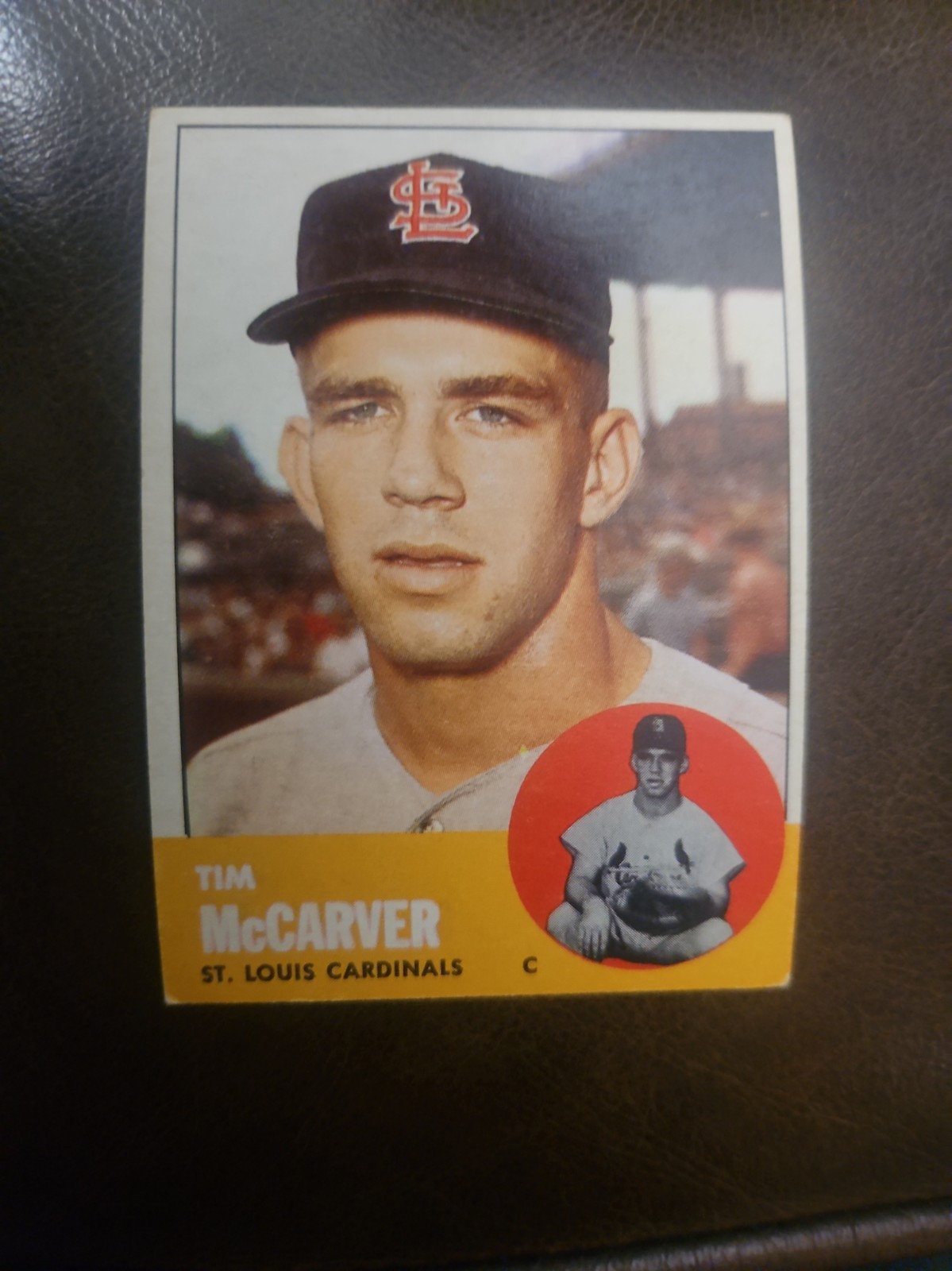 1963 Topps Baseball #394 Tim McCarver NM/MT