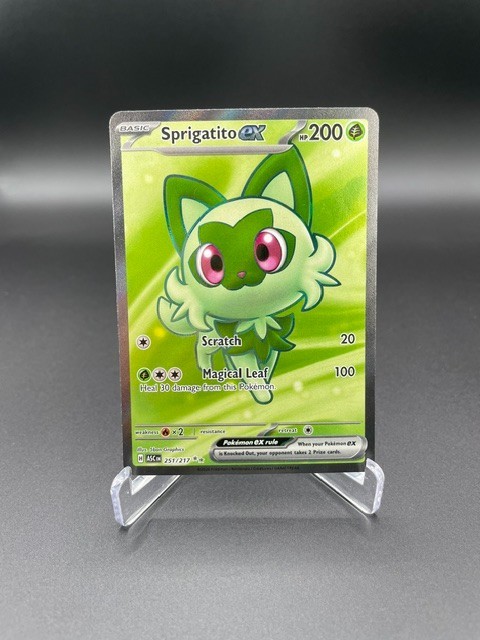 UR-01 Holo Sprigatito ex 251/217 Ultra Rare ME: Ascended Heroes English NM/NM+