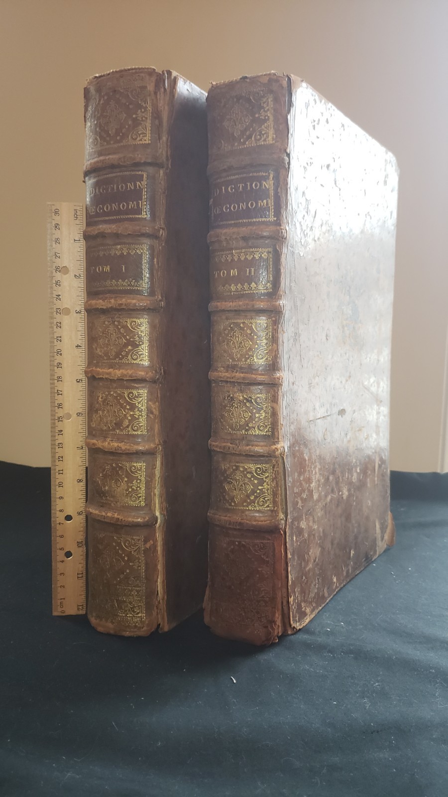 1740 FRENCH Dictionnaire Economique LARGE FOLIO Loads Of Pictures 1740 FRENCH Dictionnaire Economique LARGE FOLIO Loads Of Pictures