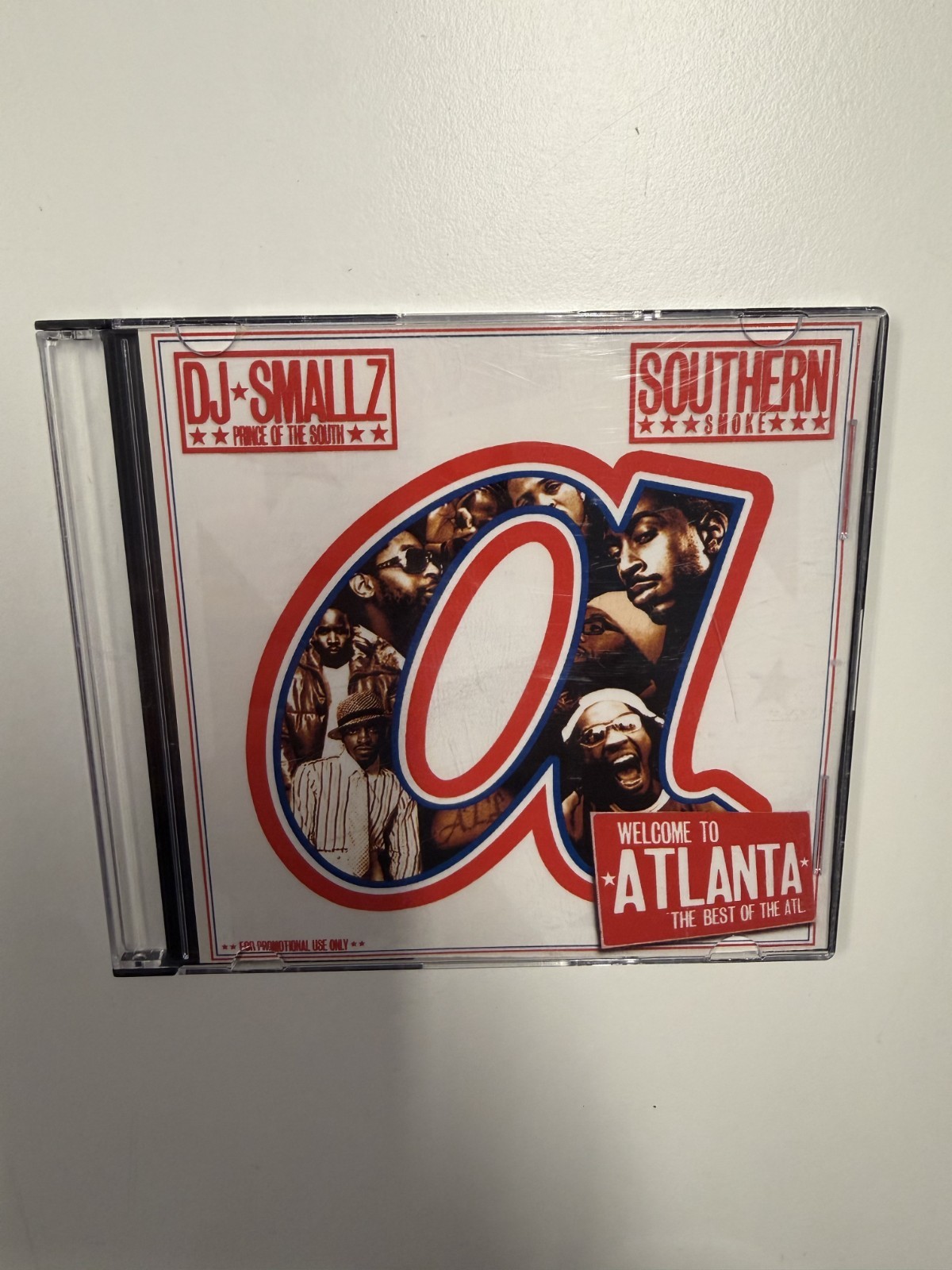 DJ SMALLZ SOUTHERN SMOKE THE BEST OF ATLANTA ATL PROMO MIXTAPE MIX CD RARE