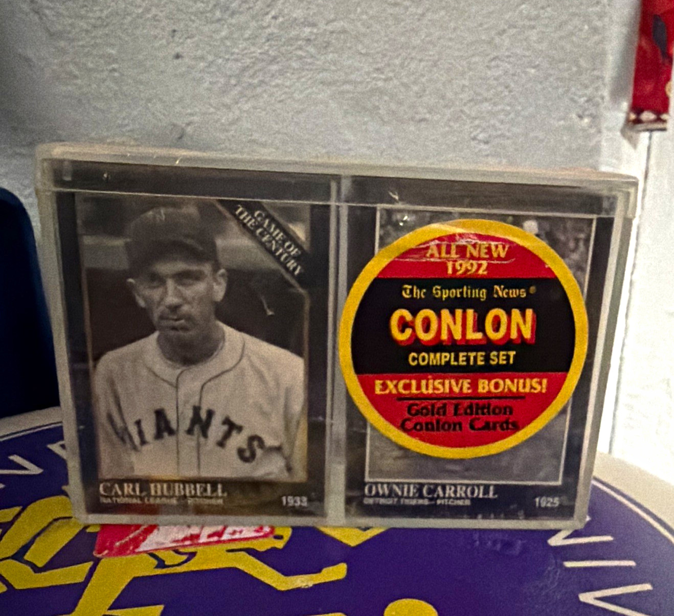 The Sporting News 1992 Conlon Collection Complete Set 330 Cards + Gold Bonus The Sporting News 1992 Conlon Collection Complete Set 330 Cards + Gold Bonus