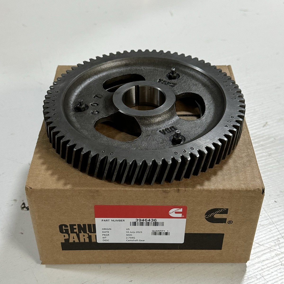 Camshaft Gear 3946436 For 1998-2002 Dodge Ram 5.9L Cummins Turbo Diesel NEW