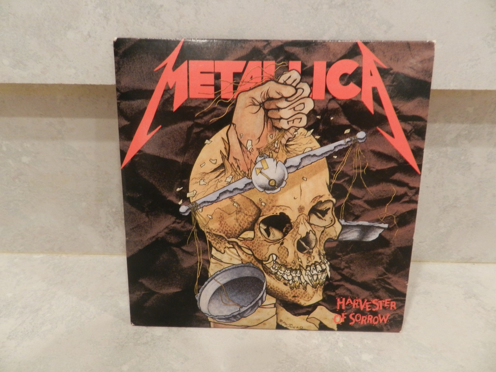 METALLICA - HARVESTER OF SORROW - 3 TRACK RARE 1988 GERMAN IMPORT CD Single METALLICA - HARVESTER OF SORROW - 3 TRACK RARE 1988 GERMAN IMPORT CD Single
