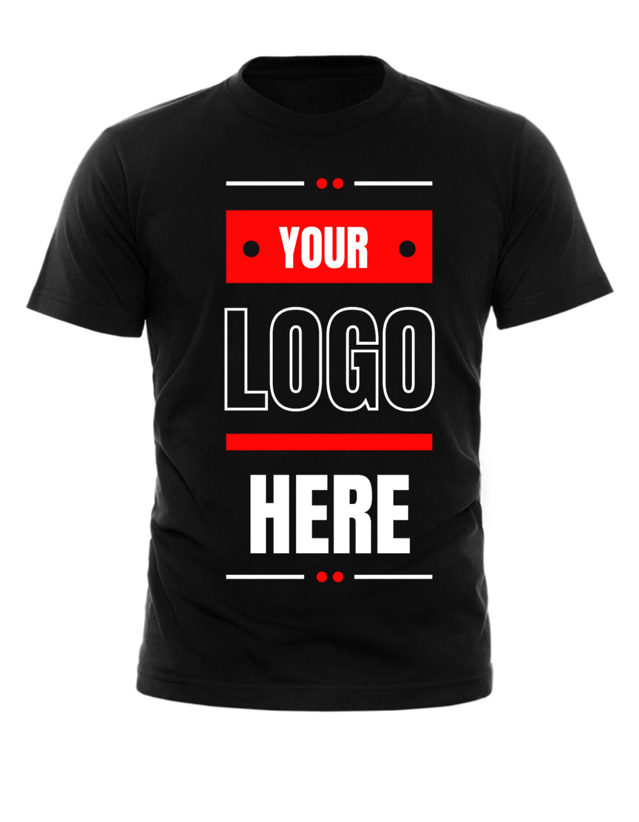 Custom T-Shirt Add your own logo or Text, Gildan 5000
