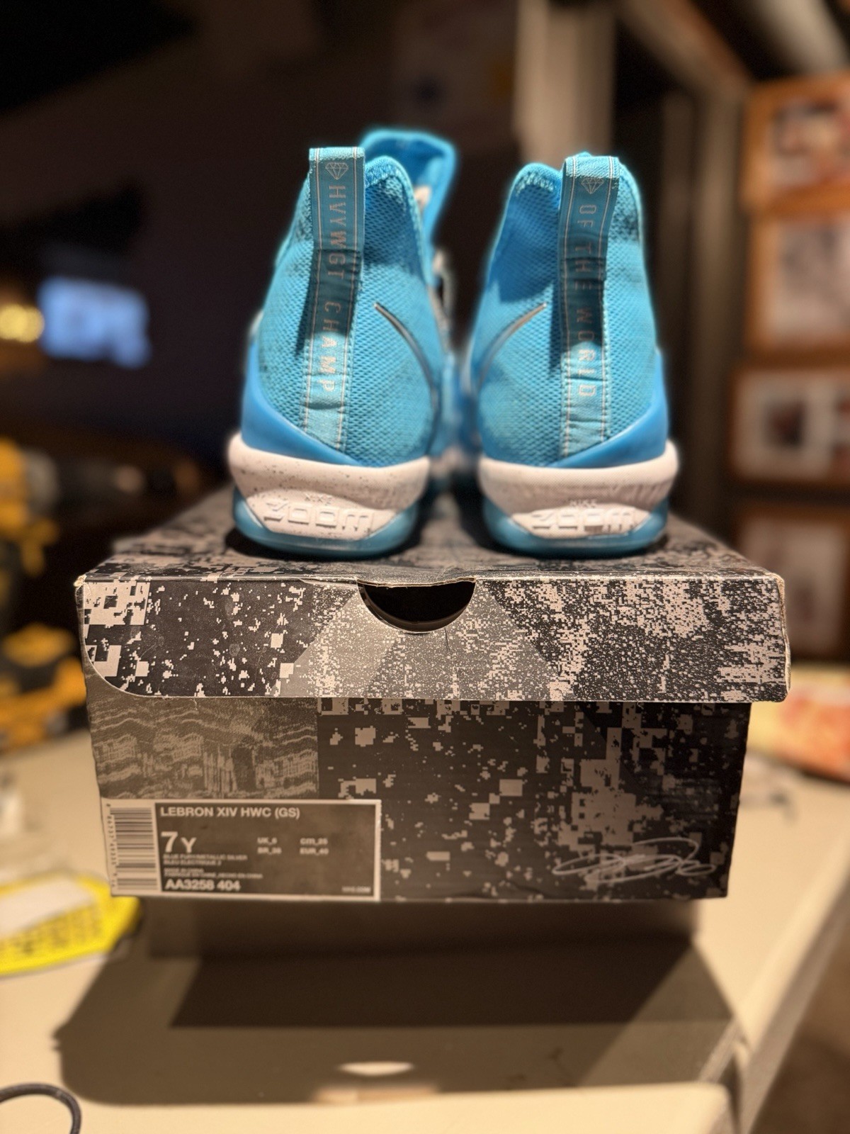 Nike LeBron 14 GS “Ric Flair / The Nature Boy” – Size 7Y – New in Box Deadstock