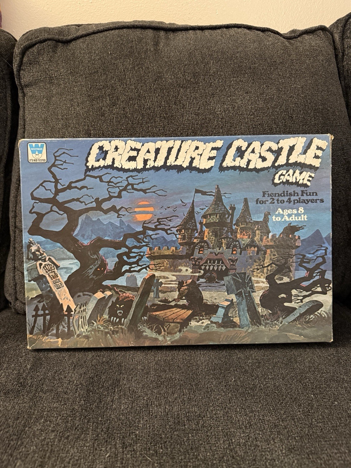 Vintage 1975 Whitman Creature Castle Board Game Complete Set Very GOOD Condition