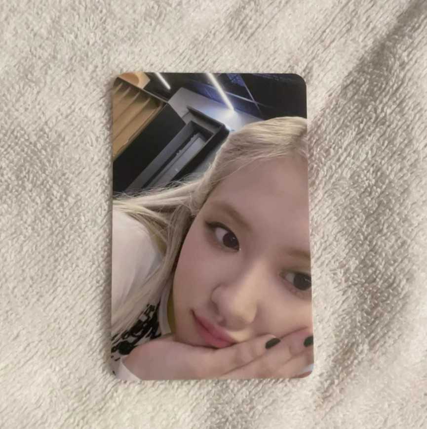 BLACKPINK Rosé CD Machine Photocard YG Offline Lucky Ver
